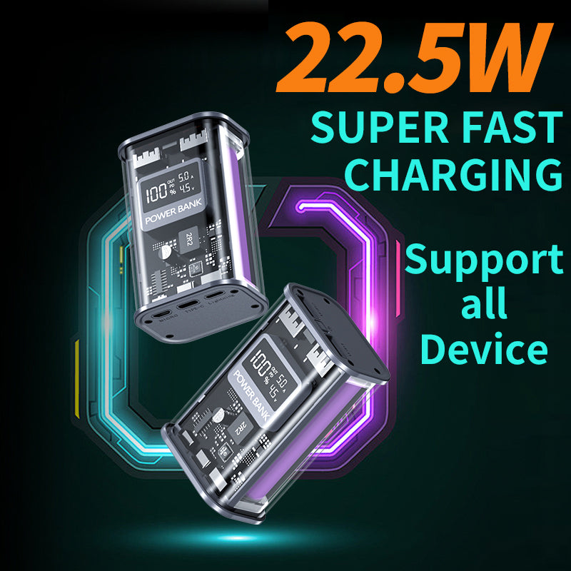 Transparent 10000mAh Power Bank