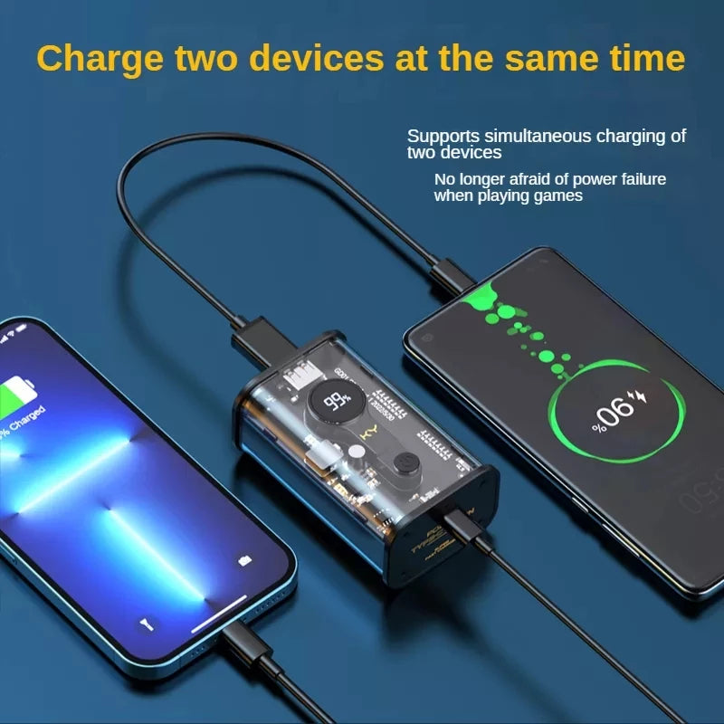 Transparent 10000mAh Power Bank