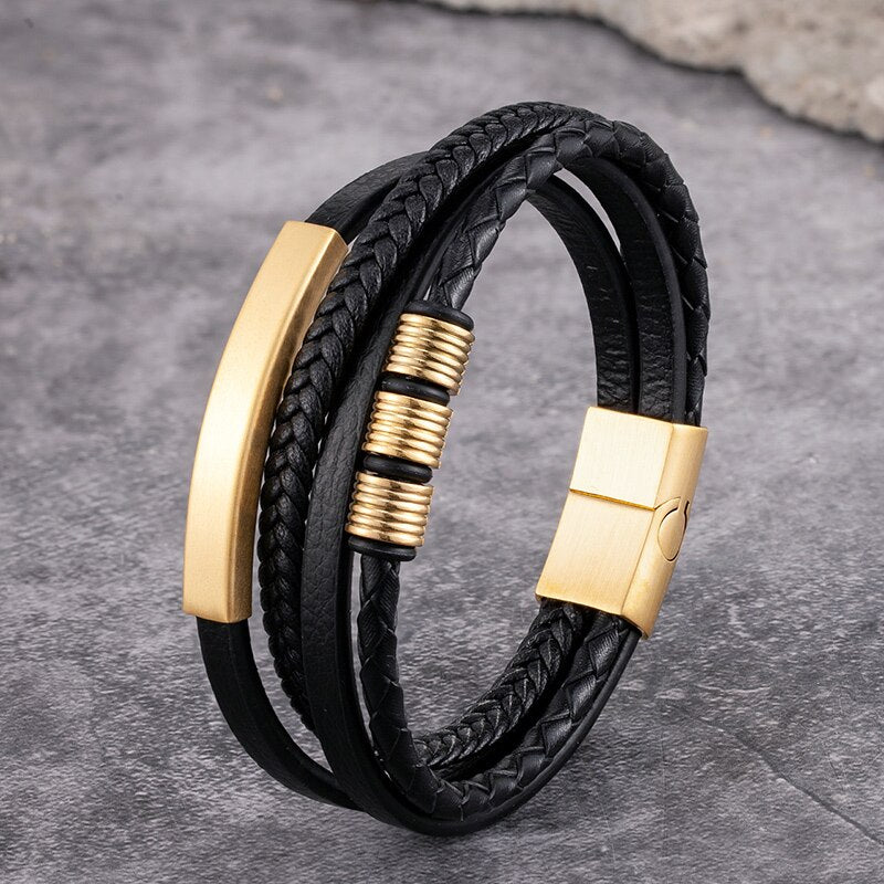 Multilayer Braid Bracelet