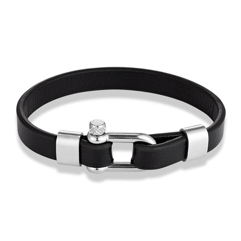 U shape Biker Bracelet 1820