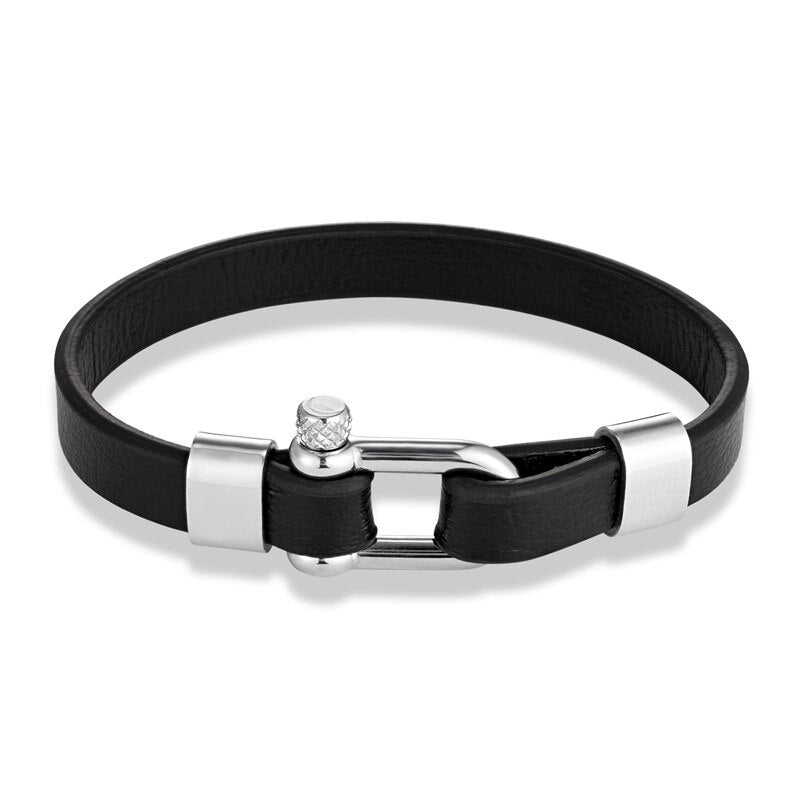 U shape Biker Bracelet 1820