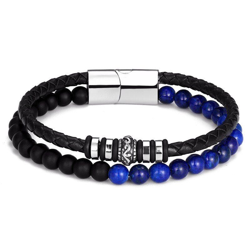 MKENDN Natural Stone Bracelet