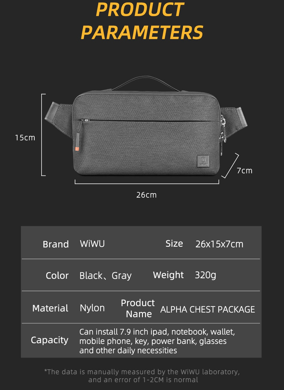 WIWU Alpha Waist Bag