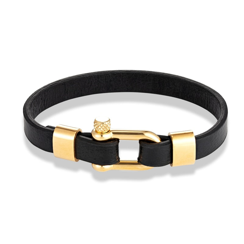 U shape Biker Bracelet 1820