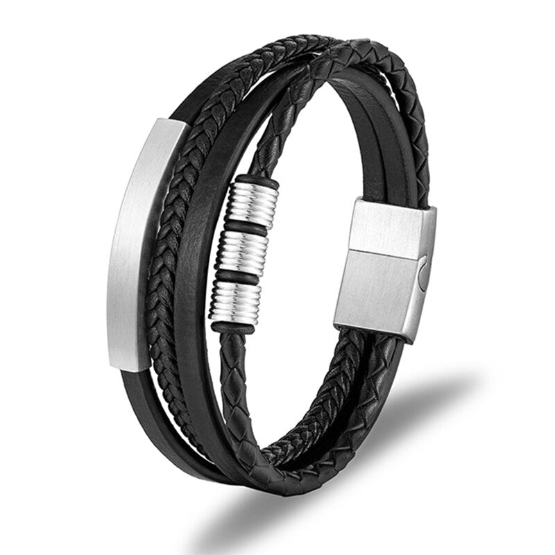 Multilayer Braid Bracelet