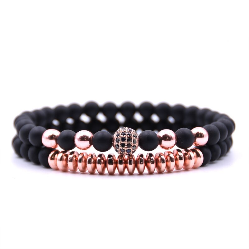 MKENDN Stone Beads Bracelet