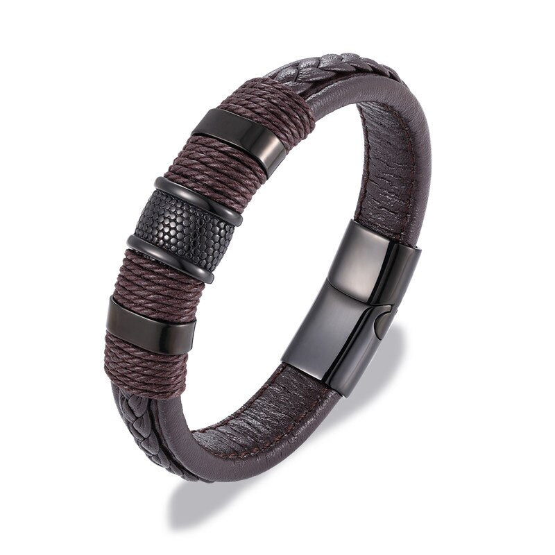 MKENDN Multilayer Braid Bracelet