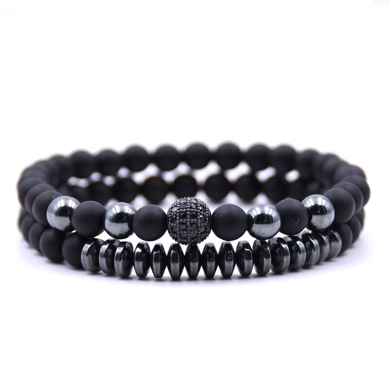 MKENDN Stone Beads Bracelet