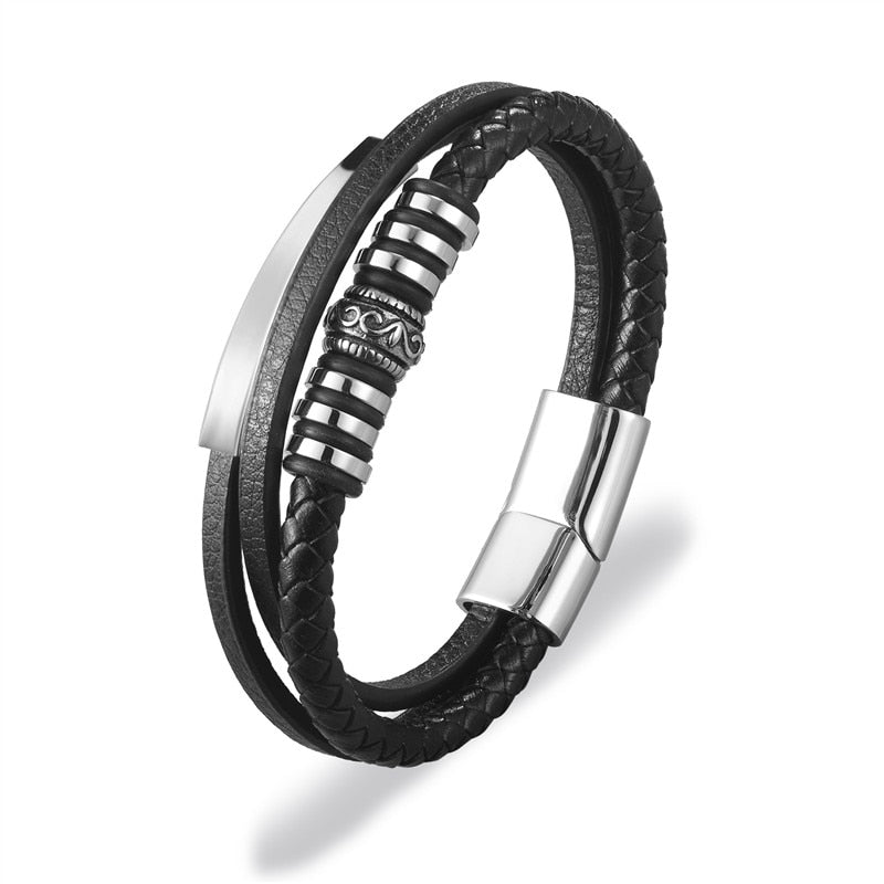 MKENDN Leather Bracelet 958