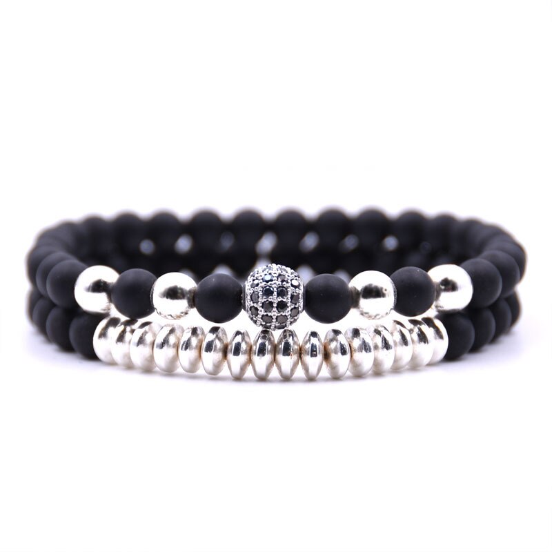 MKENDN Stone Beads Bracelet