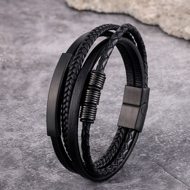 Multilayer Braid Bracelet