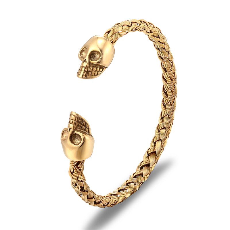 Skull Stainless Steel Bracelet L55