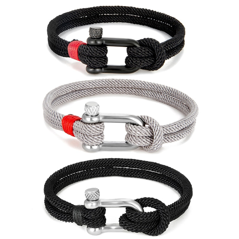 Shape Shackle Survival Bracelet