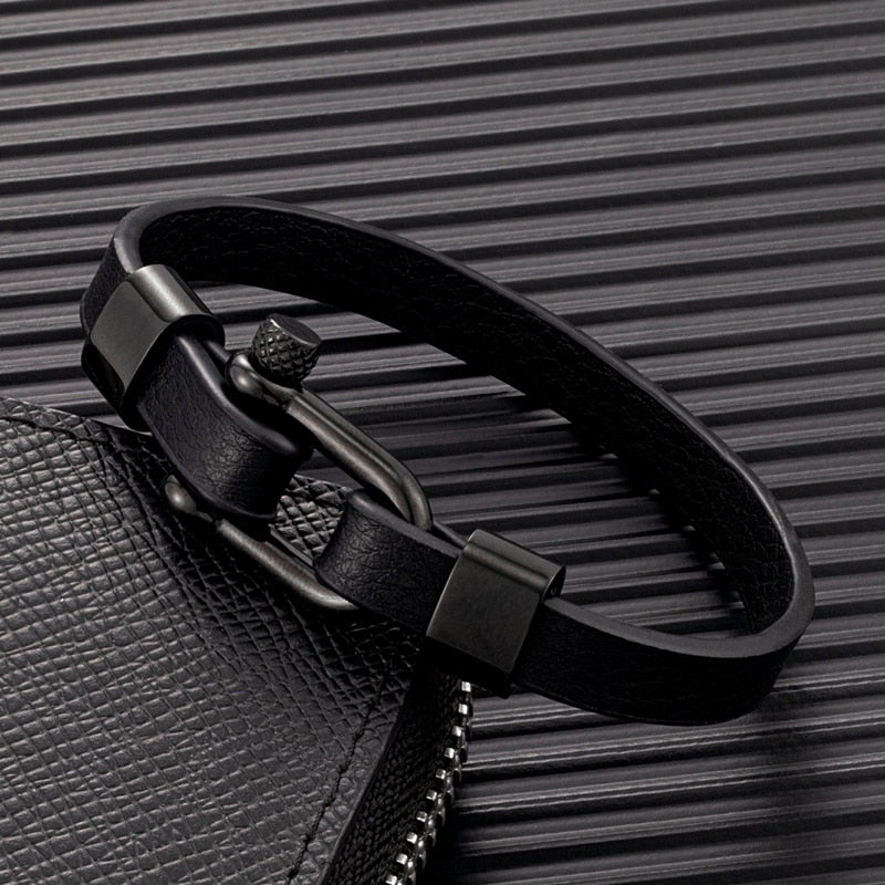 U shape Biker Bracelet 1820