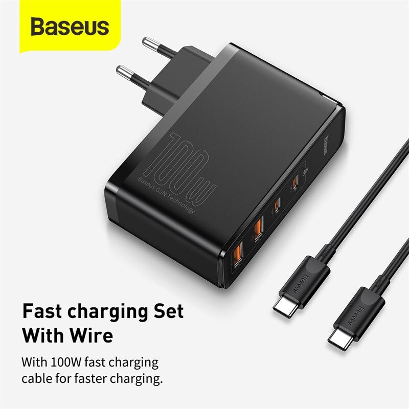 Baseus Fast Charger 100W GaN USB C