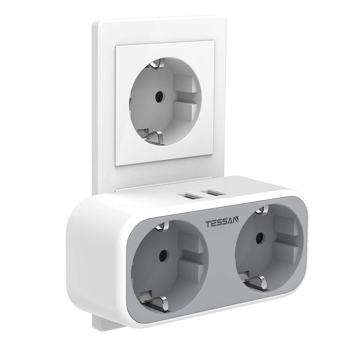 TESSAN 4 in 1 Wall Adapter