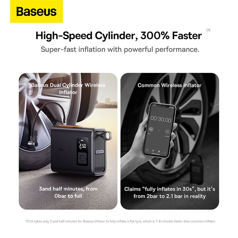 Baseus Dual Cylinder Inflator