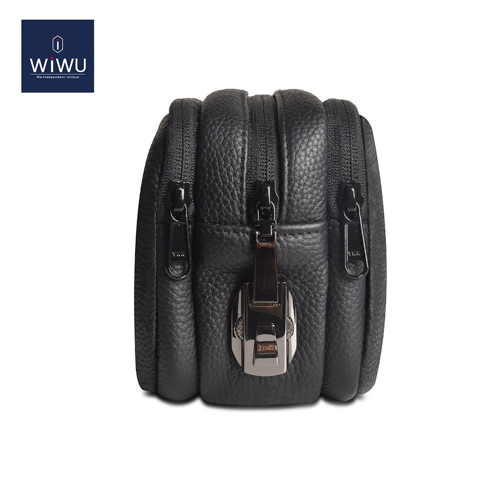 WIWU Leather Travel Pouch