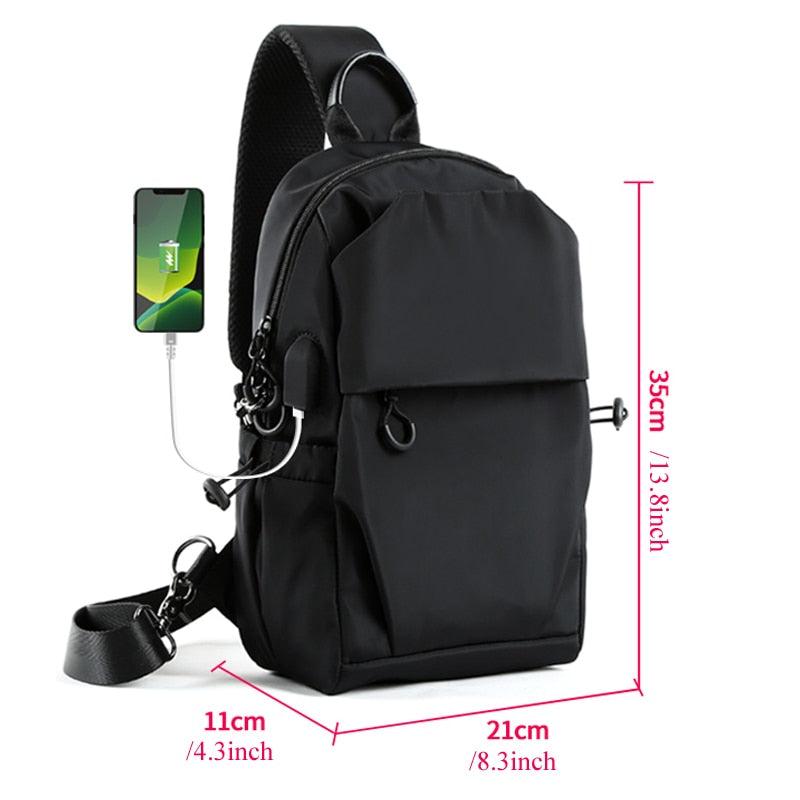 Casual Men Chest Bag 9050