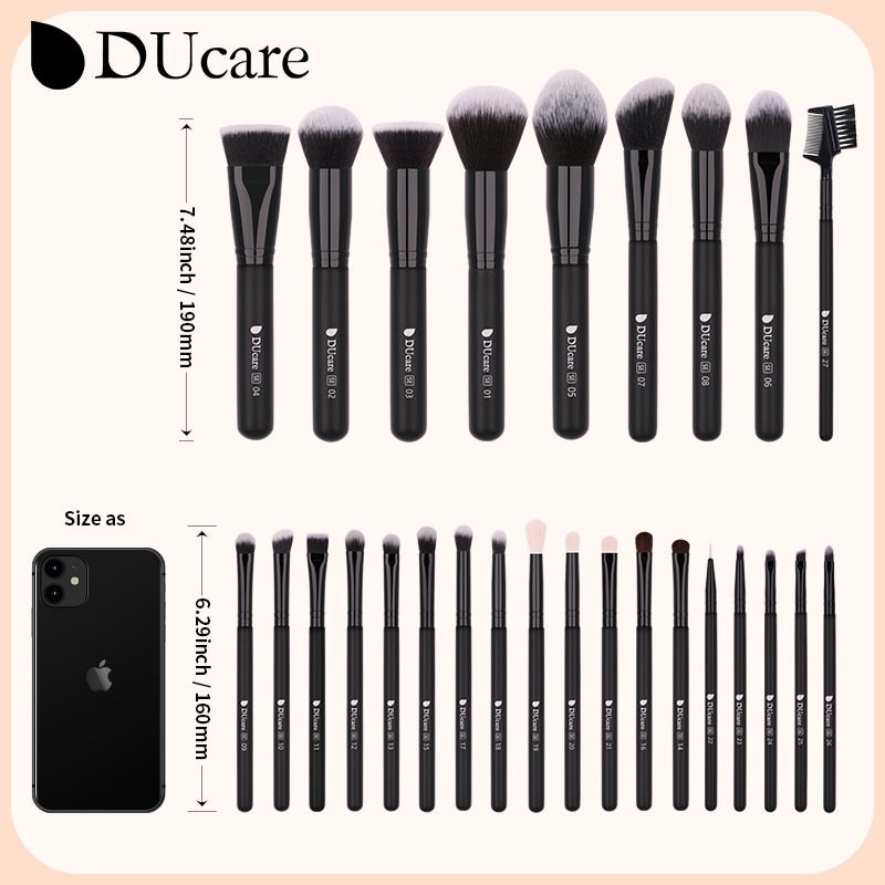 DUcare 27pcs Makeup Brushes Set