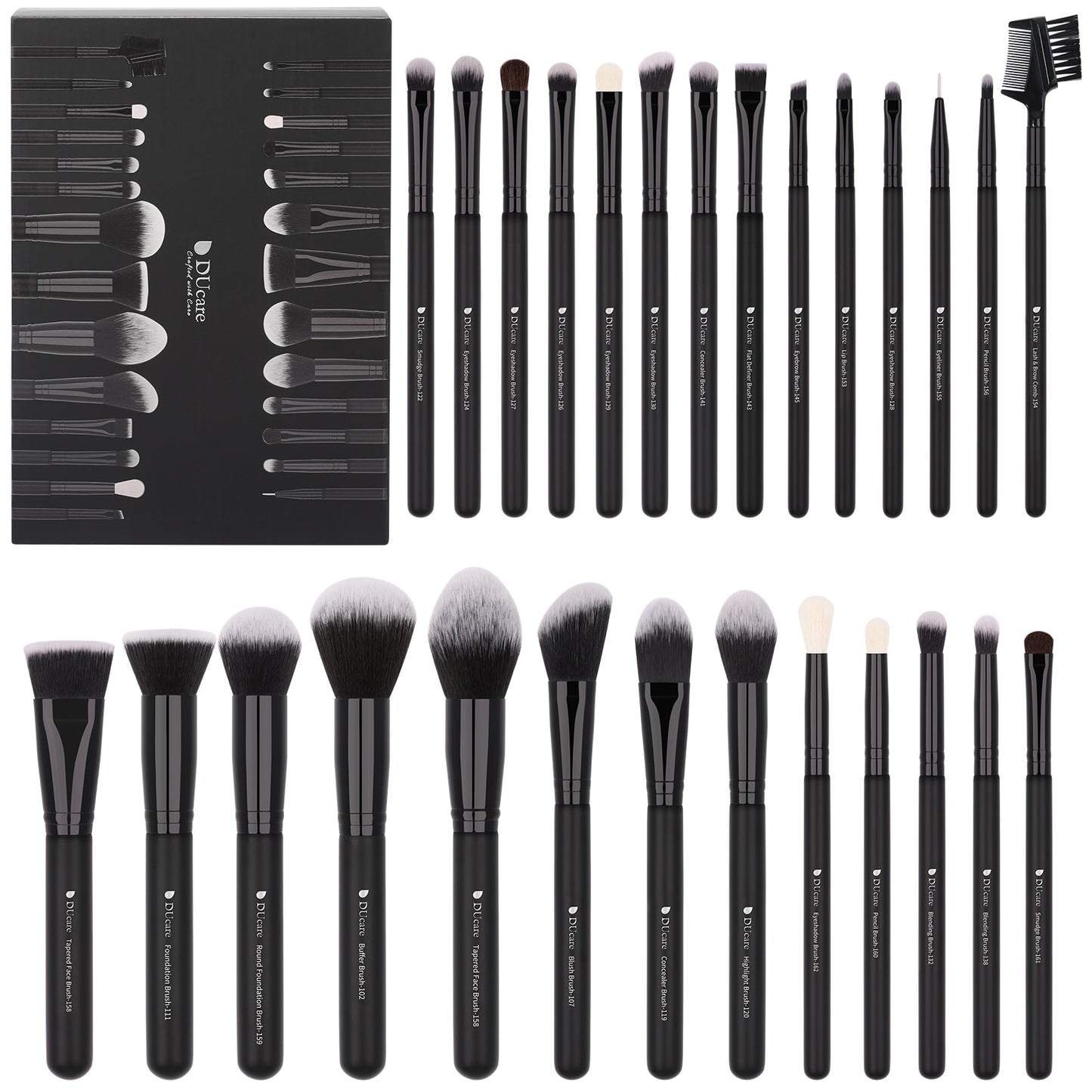 DUcare 27pcs Makeup Brushes Set