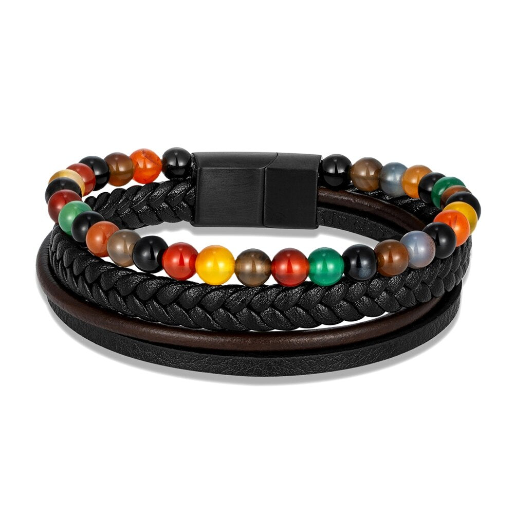 MKENDN 7 Chakra Colorful Beads