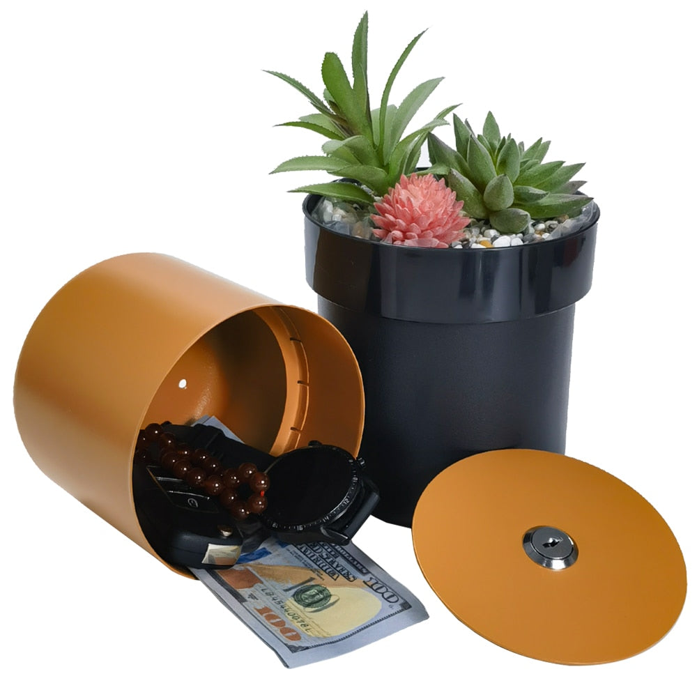 Flower Pot Hidden Safe