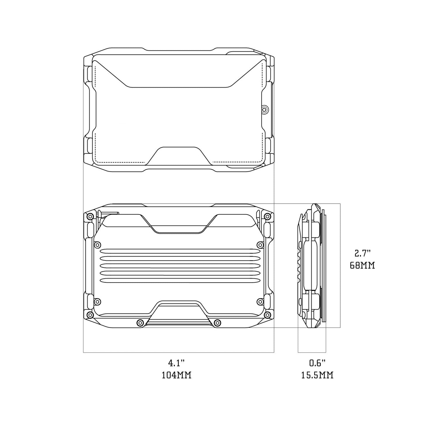Rfid Metal Cardholder