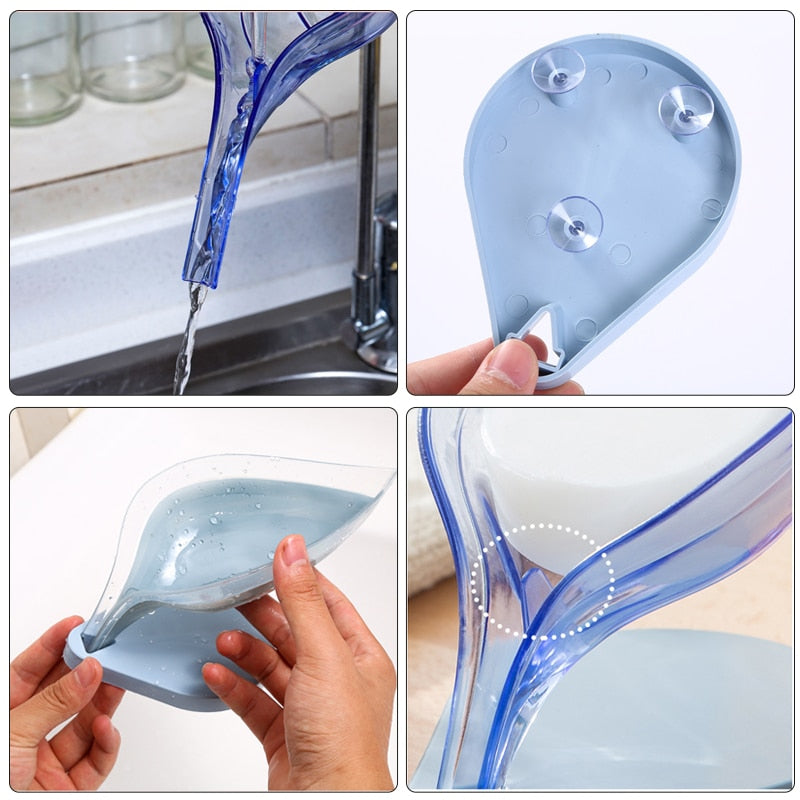Leaf-Shaped Soap Box