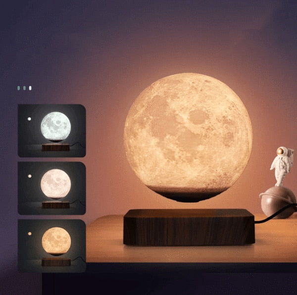 Floating LED Moon Lamp