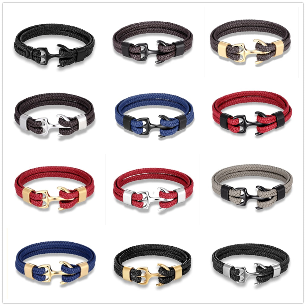 MKENDN Anchor Bracelet