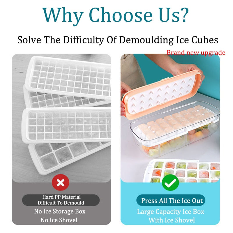 Push Down Ice Box