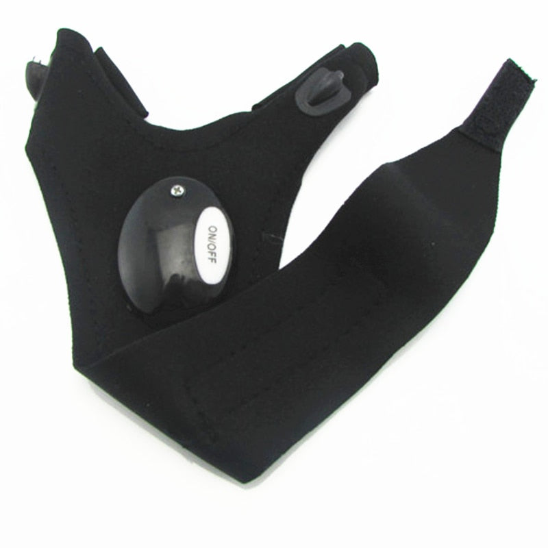 Flashlight Fishing Gloves