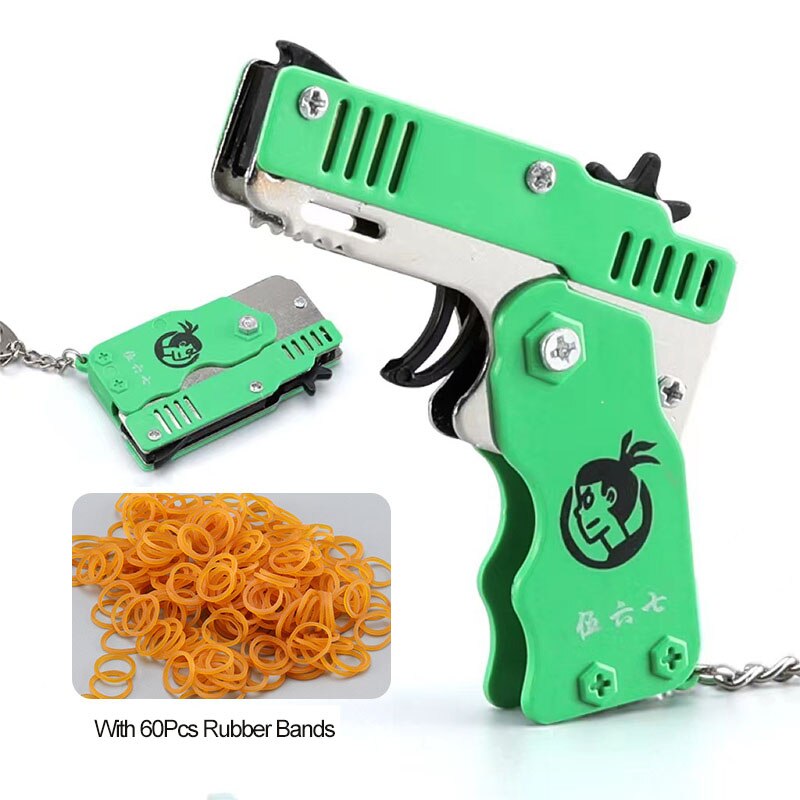 Keychain Rubber Band Gun