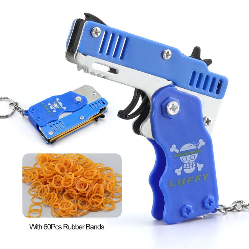 Keychain Rubber Band Gun