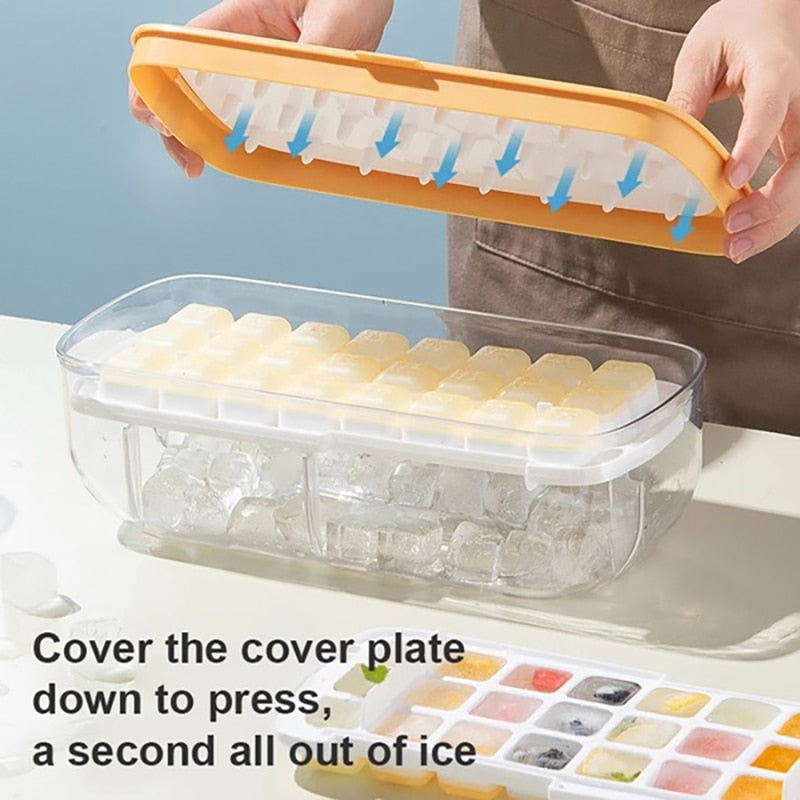 Push Down Ice Box