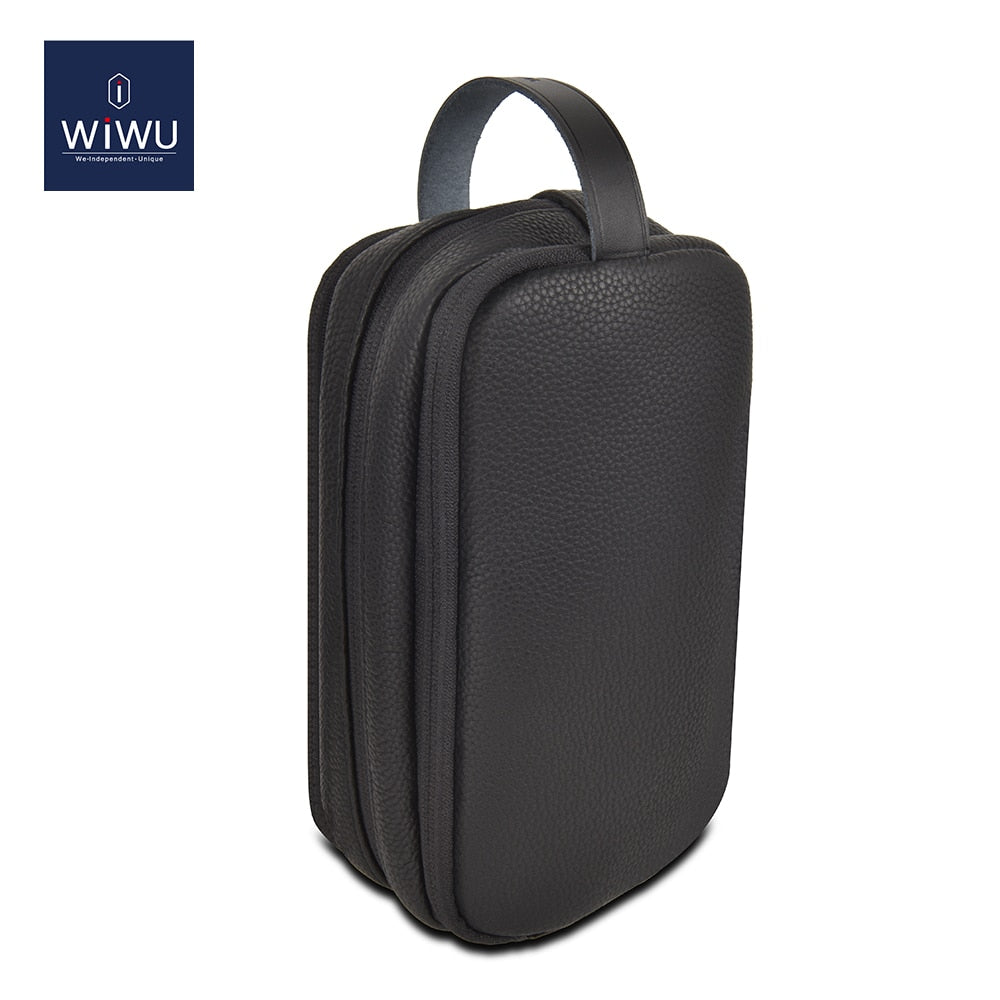 WIWU Leather Travel Pouch