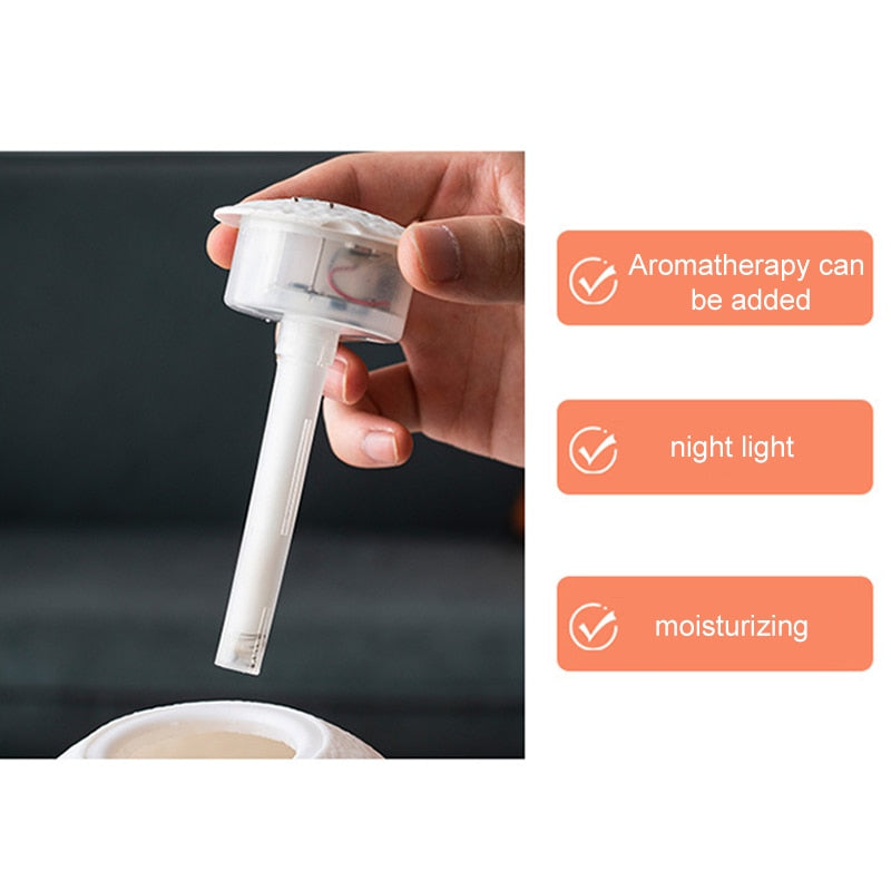 Space Moon Humidifier Lamp