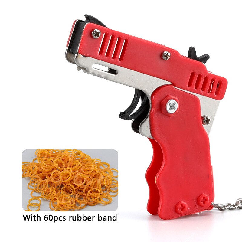 Keychain Rubber Band Gun