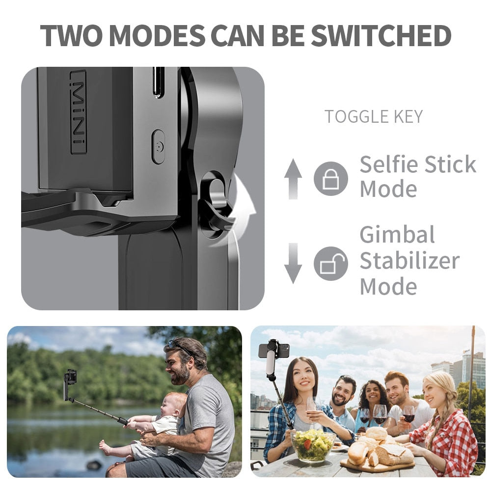 Tripod Stabilizer Selfie Stick