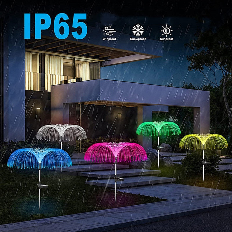 Solar Jellyfish lights outdoor