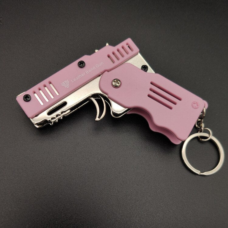 Keychain Rubber Band Gun