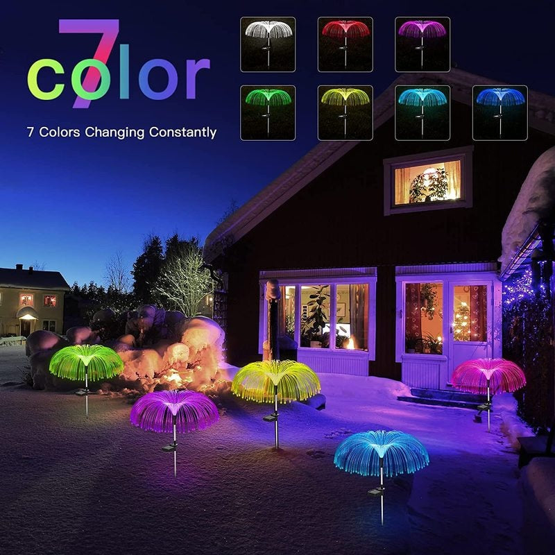 Solar Jellyfish lights outdoor