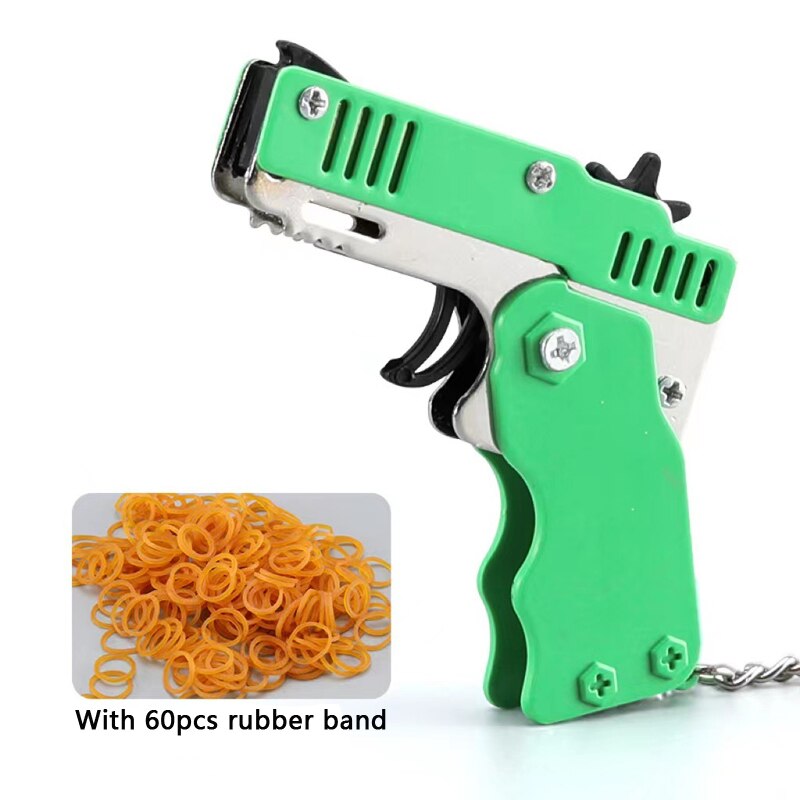 Keychain Rubber Band Gun