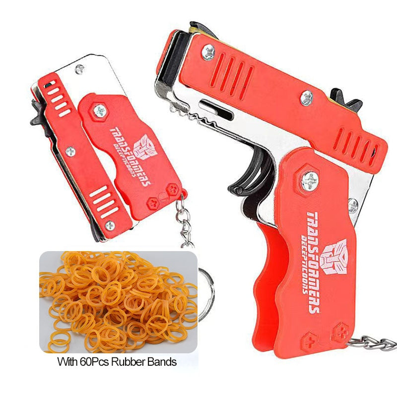Keychain Rubber Band Gun