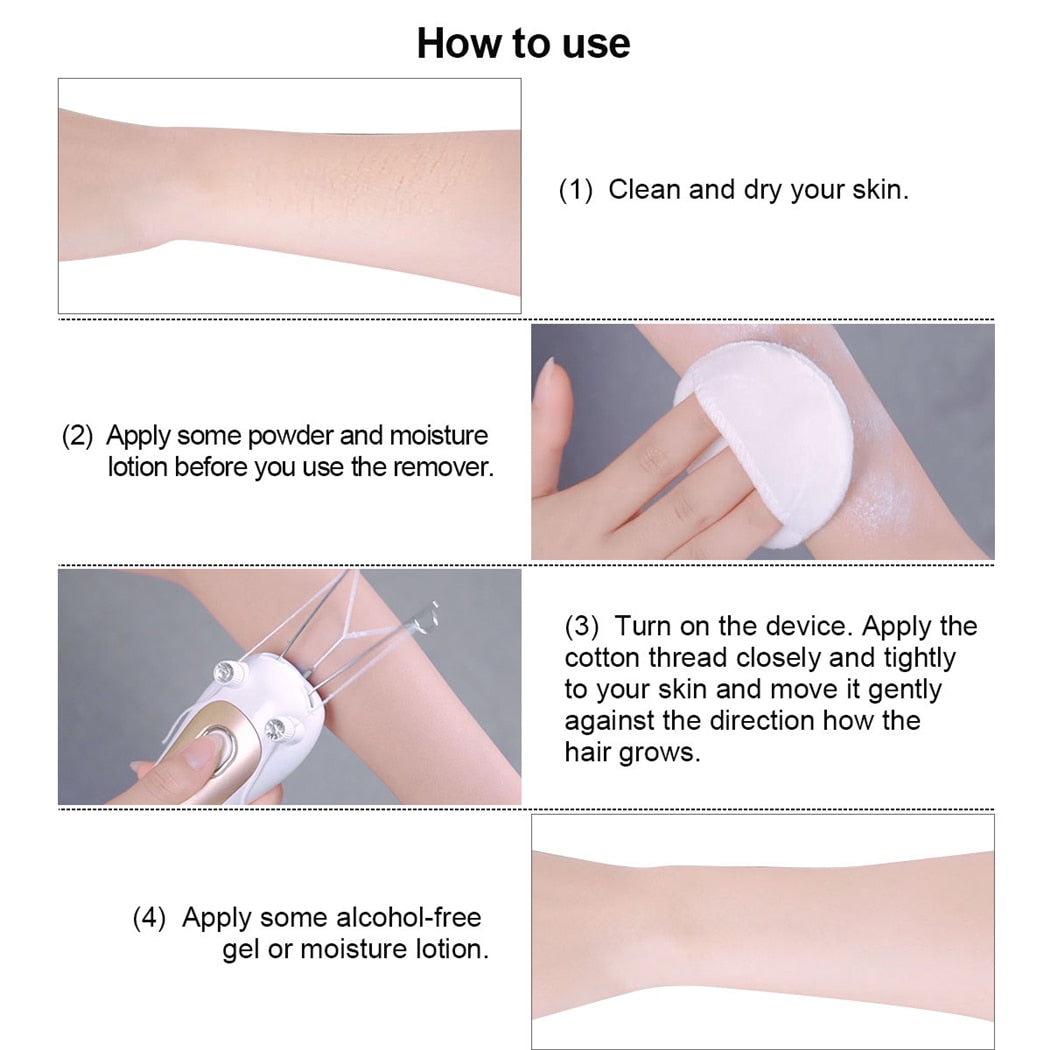Thread Body Epilator