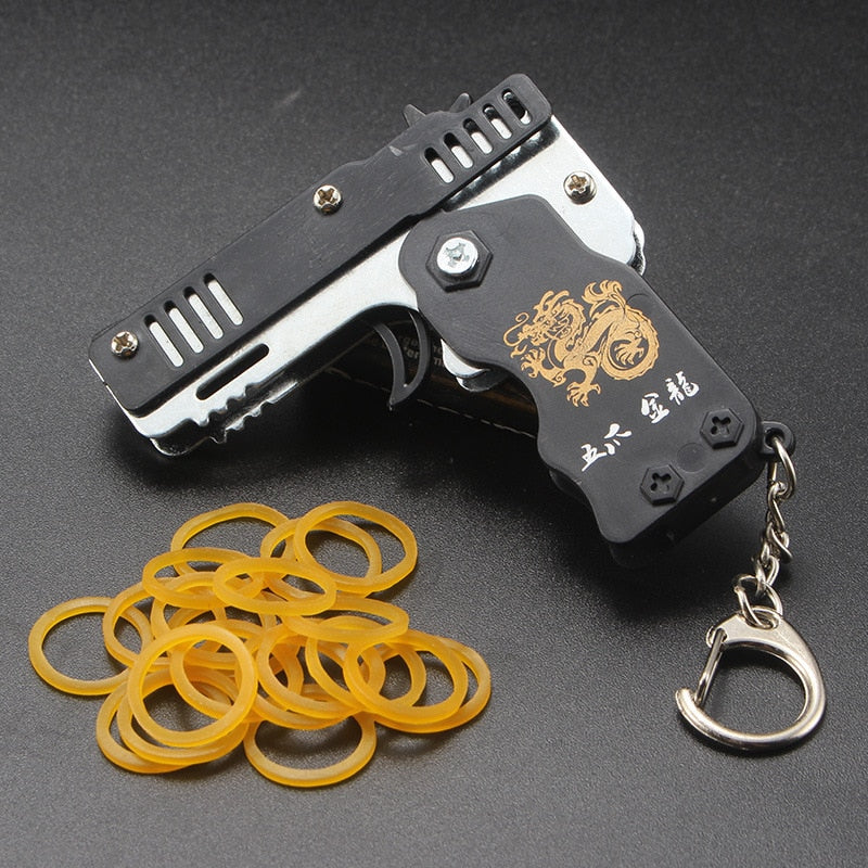 Keychain Rubber Band Gun
