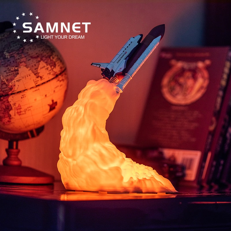 Space Shuttle Rocket Lamp