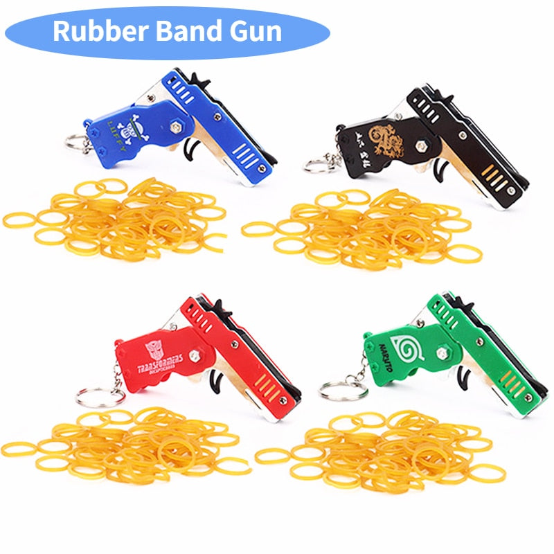 Keychain Rubber Band Gun