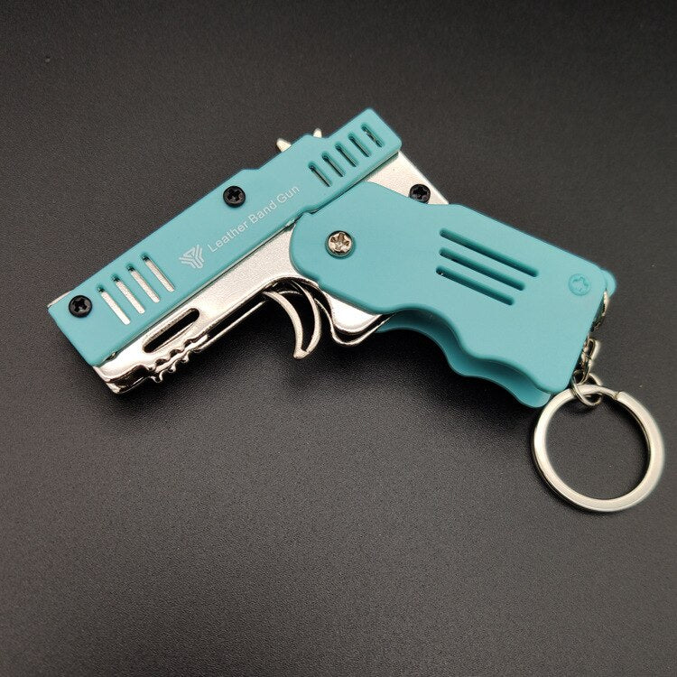 Keychain Rubber Band Gun